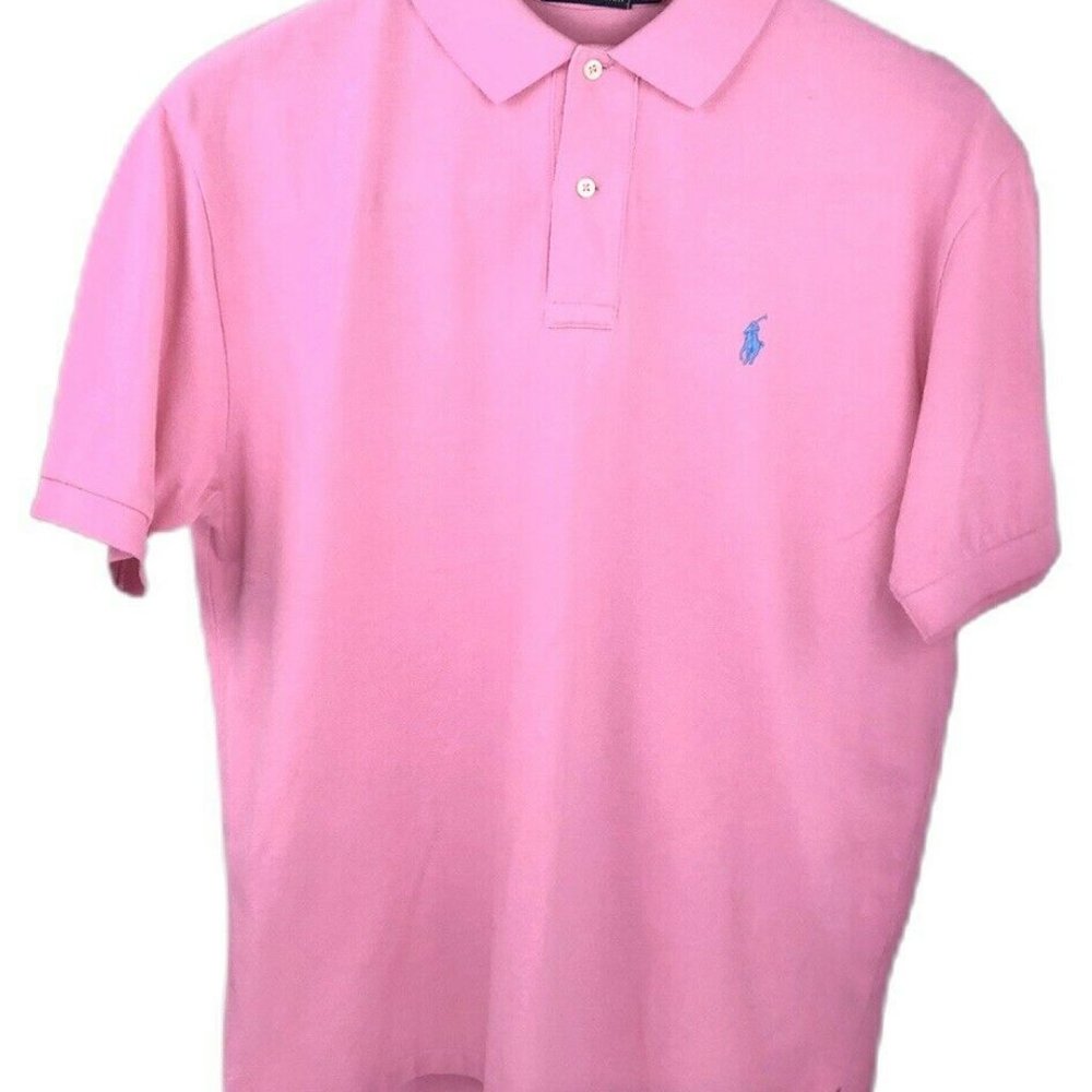 Polo Ralph Lauren Mens  Polo shirt Size L  Pink